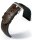 Uhrenarmband EUTec Belize Dunkelbraun 22 mm