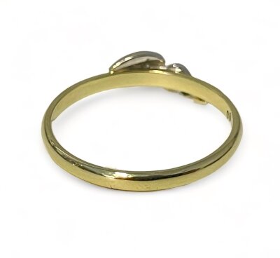Brillantring 0,06 ct 585/- Gelb-/ Weißgold...