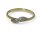 Brillantring 0,06 ct 585/- Gelb-/ Weißgold Größe 54