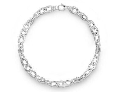 Quinn 925/- Silber Halskette 0273734 45 x 1,5 cm
