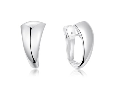 Quinn 925/- Silber Creolen Chilli Ness 20 x 10 mm