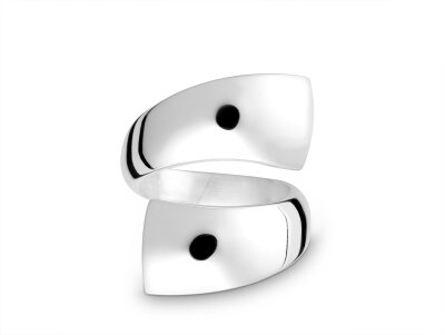 Quinn Silberring 925/-  poliert Gr. 56