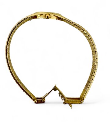 gebrauchte goldene Damenuhr Tissot 585/- Gelbgold