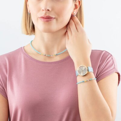 Coeur de Lion Joyful Colours Armband Türkis-Multicolor
