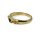 Saphirring mit Brillantbesatz 585/-Gelbgold Gr. 51