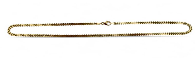 Fantasiekette 333/- Gelbgoold 40 cm 3,1 mm