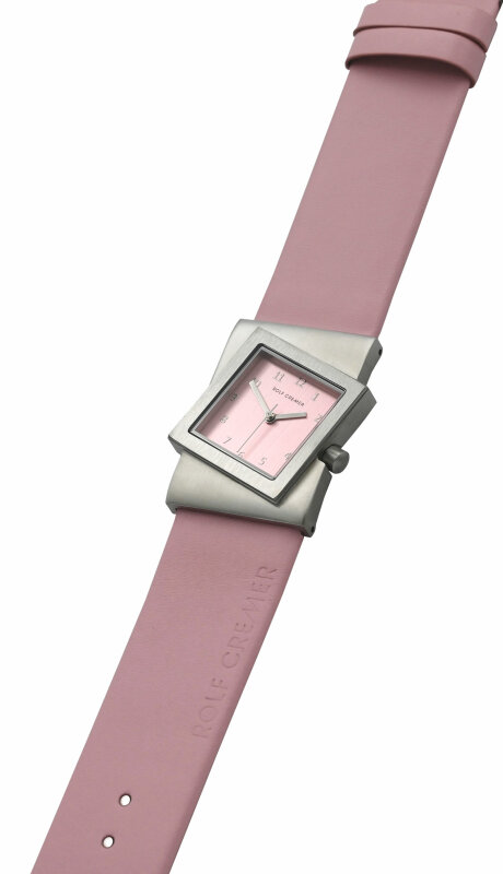 Rolf Cremer Turn-S Pastell Edition Armbanduhr Rosé 507796