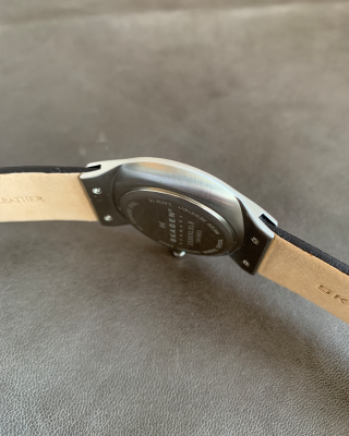 Uhrenlederband Nappa Design für Skagen, BERING, Boccia 16 mm weiß