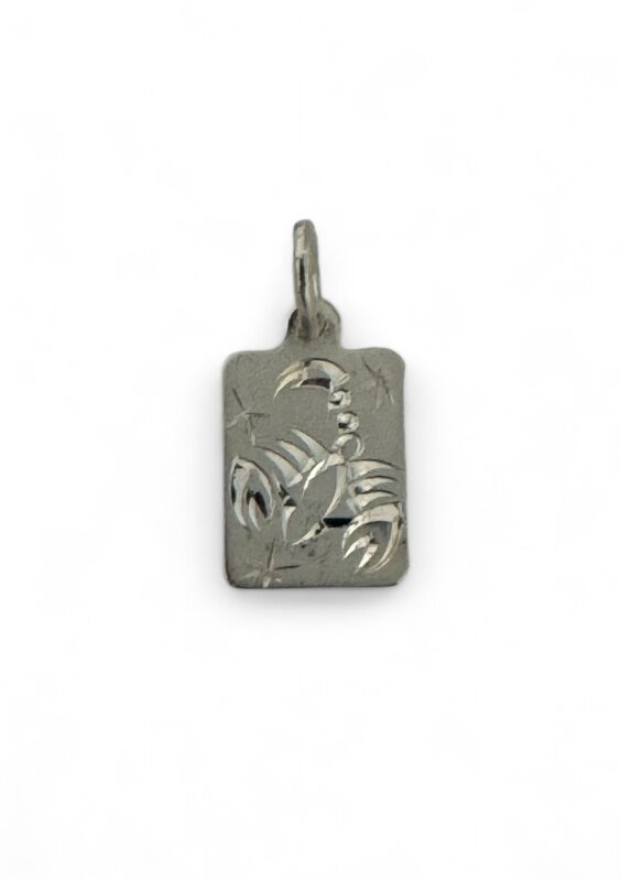 Sternzeichen Skorpion Silber 925/- 10 x 8 mm