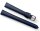 Uhrenlederband dunkelblau DB Toledo 14 mm extra lang