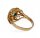 gebrauchter goldener Filigranring 333/- Roségold mit Türkis Gr. 51