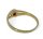 Damenring mit Rubin 333/- Gelbgold Gr. 52