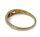 Damenring mit Rubin und Zirkonia 333/- Gelbgold Gr. 52