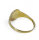 Goldring 333/- GG mit Gravurplatte Größe 52