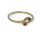 Damenring mit Diamant/Saphir/Rubin 333/- Gelbgold Gr. 59