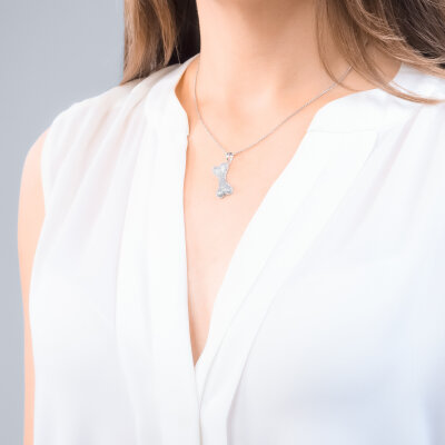 Seinerzeit Bone Knochen Anhänger SZA-3990-262