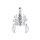 Seinerzeit Spike Skorpion Anhänger SZA-3990-384