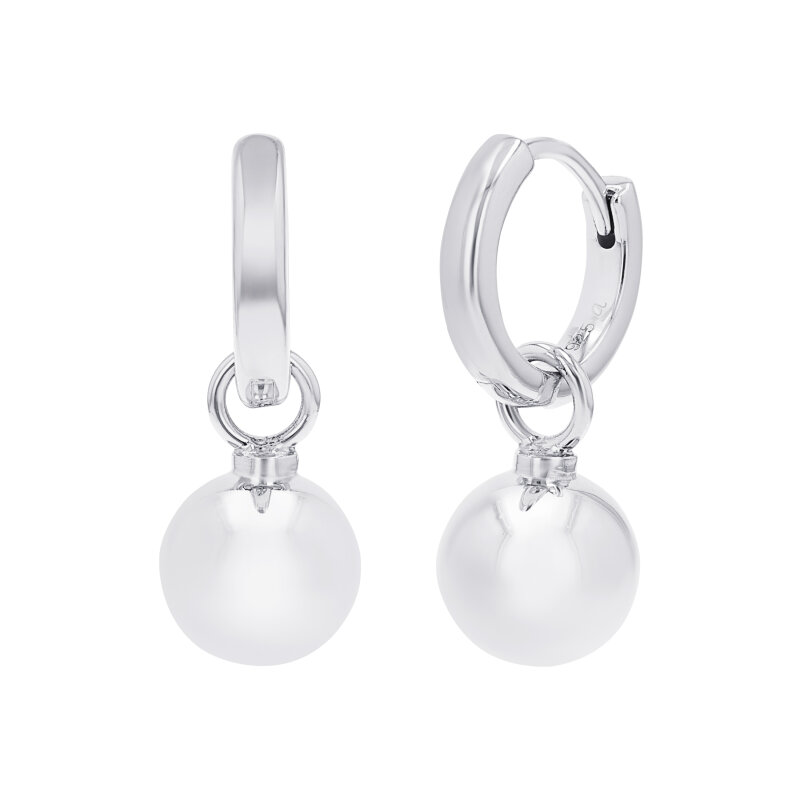 s.Oliver Creolen 925/- Sterlingsilber mit Kugel 2038777