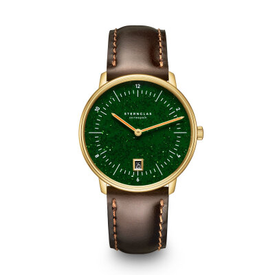 Sternglas Naos E Aventurine dunkelgrün Automatic...
