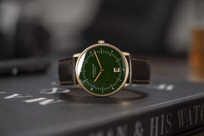 Sternglas Naos E Aventurine dunkelgrün Automatic S02-LM17-NY05