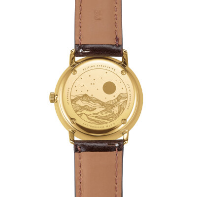 Sternglas Naos Edition Aventurin dunkelgrün S01-NAN41-BR01