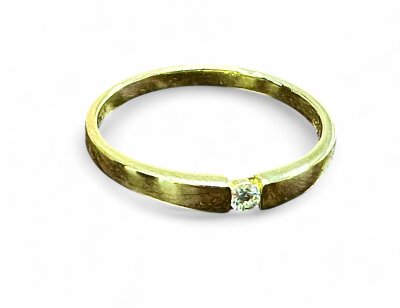 Brillantring 585/-Gelbgold 0,08 ct wsi Gr.58
