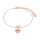 s.Oliver Armband Herz mit Zirkonia  925/- IP roségold 2032597