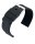 Uhrenarmband Silikon schwarz 20 mm