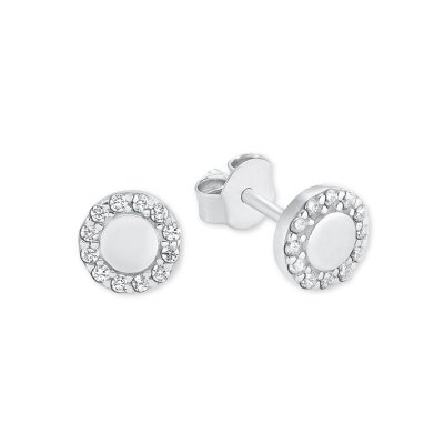 s.Oliver Ohrstecker Sterlingsilber 925/- rhodiniert  mit...