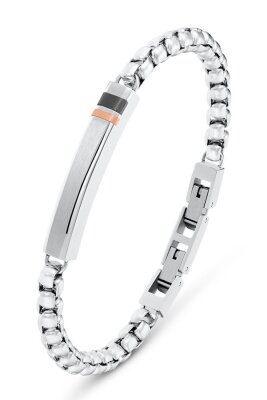 s.Oliver Herren Ident-Armband Edelstahl 2032557