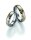 Collection Ruesch Partnerringe White Style Titan Gold Brillant 585