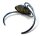 Armspange 925/- Silber rhodiniert Flint