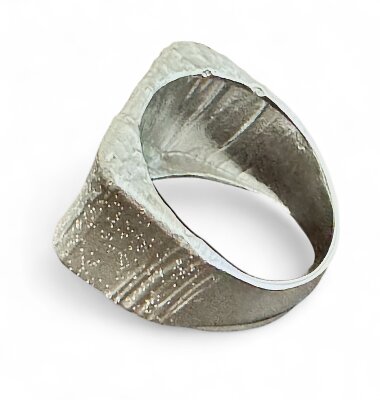 Silberring 925/- rhodiniert mit Diamantierung Stardust 20...