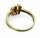 Brillantring 750/- Gelbgold mit Brillant 0,045 ct w/si Gr. 54