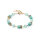 Coeur de Lion GeoCUBE® Iconic Mono Gold Armband Grün 4020300533