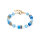 Coeur de Lion GeoCUBE® Iconic Mono Gold Armband Türkis 4020300600