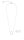 Coeur de Lion Halskette Sparkling Circle silber-kristall 2057101817