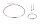 Coeur de Lion Cube Story Minimalistic Sparkling Halskette Multicolour Autumn 5027101538