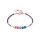 Coeur de Lion Cube Story Minimalistic Sparkling Armband Multicolour Autumn 5027301538