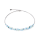 Coeur de Lion Halskette Dancing Crystals silber-blau 2038100737