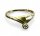 Damenring mit Zirkonia 333/- Gelbgold Gr.53