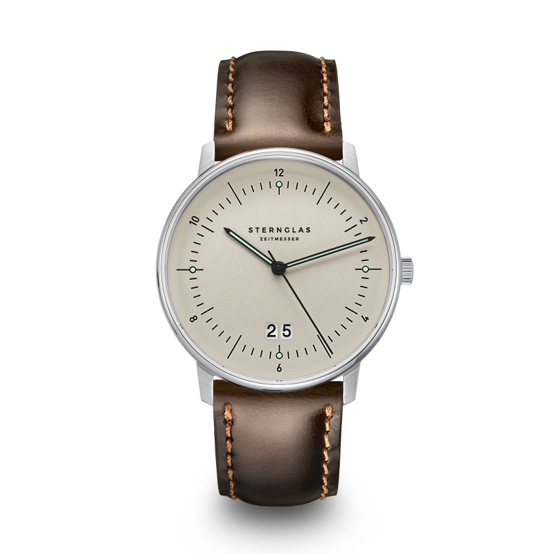 Sternglas Naos Großdatum S01-NAG26-BR03 38 mm
