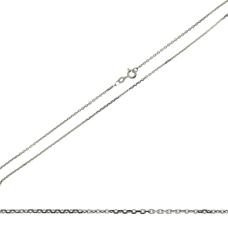 Ankerkette 925/- Silber rhodiniert 50 cm 1,9 mm stark