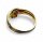 Goldring 585/- Gelbgold mit Rubin / Saphir / Smaragd / Diamant Gr.54