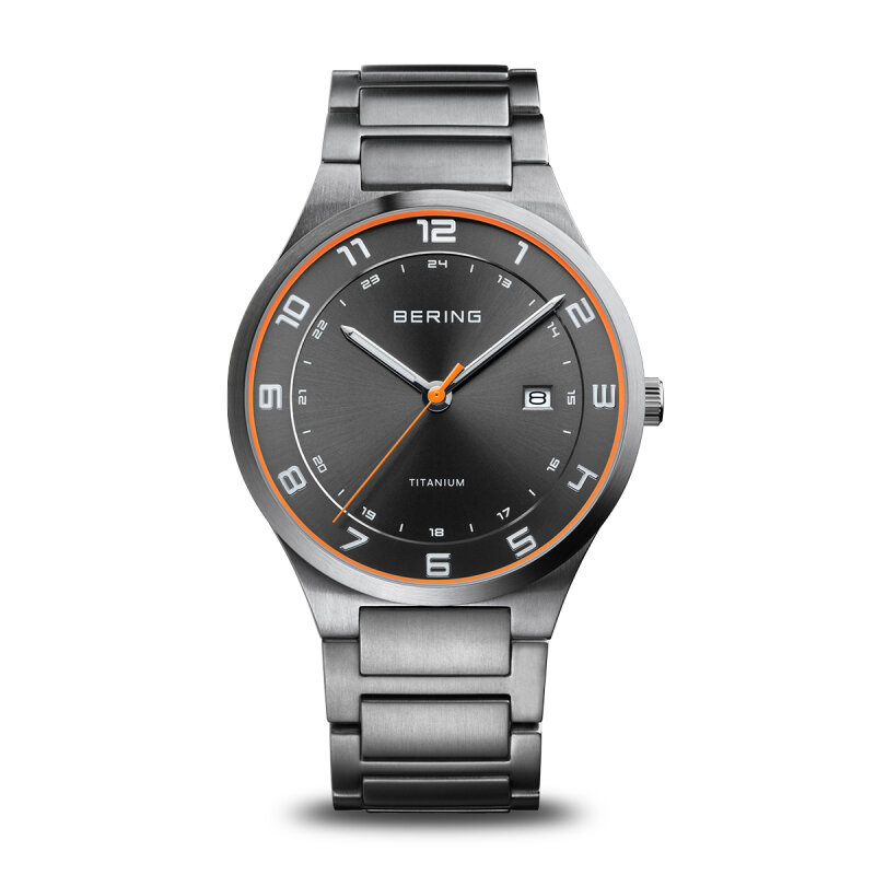 BERING Herrenuhr Titanium 15139-709