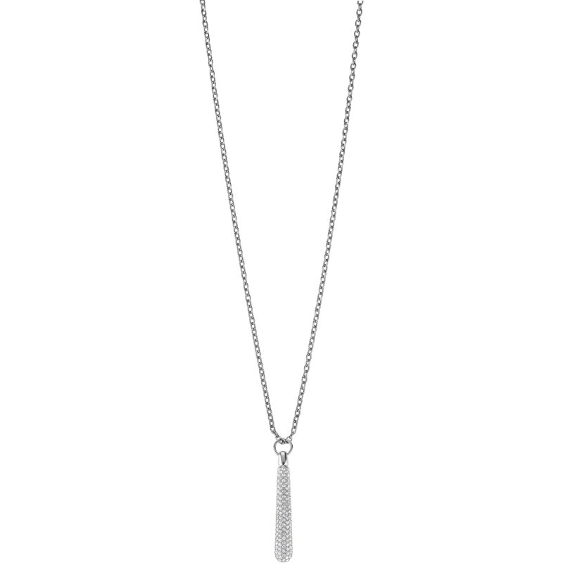BERING Halskette Edelstahl mit Kristallbesatz 446-17-450