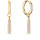 BERING Ohrschmuck Edelstahl glänzend gold mit Kristallen 748-27-05