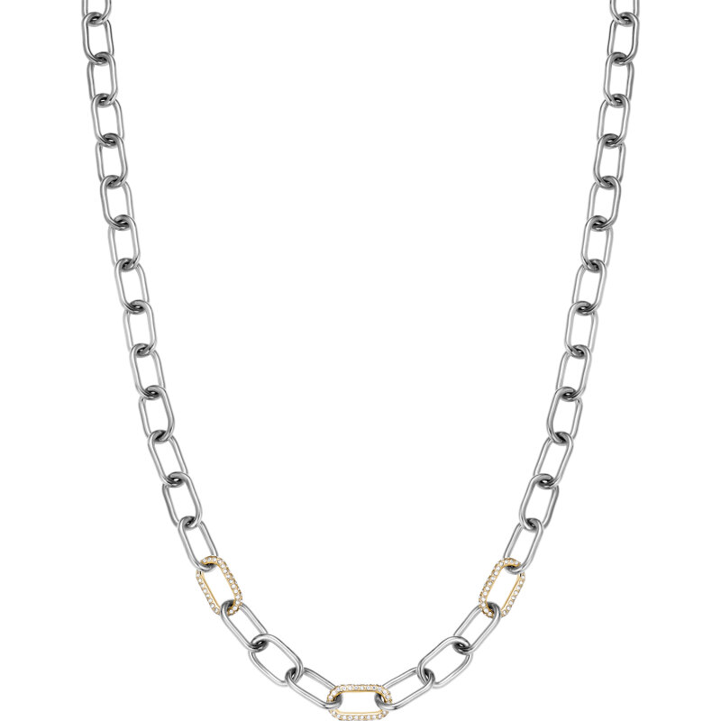 BERING Halskette Edelstahl bicolor 450-127-450