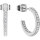 BERING Steckercreole Edelstahl Zirkonia 737-17-05