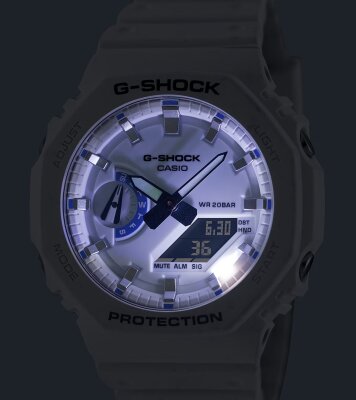 CASIO G-Shock GA-2100HDS-7AER weiß